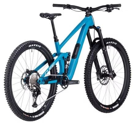 VTT Tout-Suspendu Cube Stereo One55 C:62 SLX Shimano XT 12V 29'' Bleu Bondi – Image 6