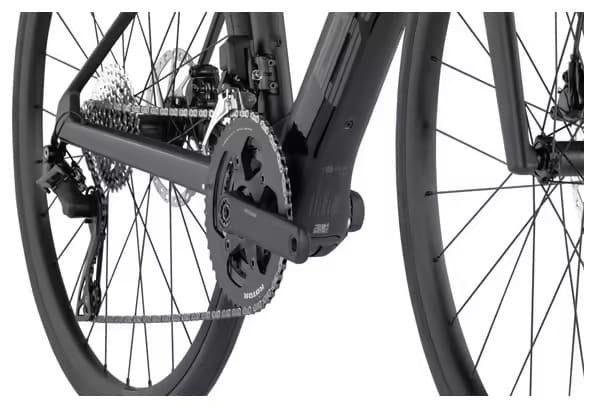 Vélo de Route Électrique BMC Roadmachine 01 AMP Three Shimano 105 Di2 12V 360 Wh 700 mm Gris Carbon Noir 2024 – Image 3