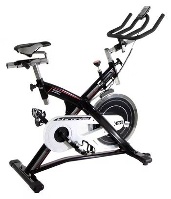 Vélo de biking à friction KHRONOS. Volant de 22 Kg. Utilisation réguliére.Guidon de triathlon. H9162FD