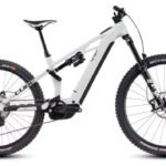 VTT Électrique Tout-Suspendu Cube Stereo Hybrid One77 HPC SLX 800 Shimano Deore XT 12V 800 Wh 29''/27.5'' Beige Desert Stone Vert 2025