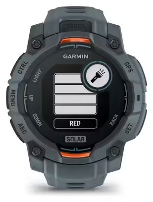 Montre GPS Garmin Instinct 3 Solar - 45 mm Bleu Twilight avec Bracelet en Silicone Bleu Twilight – Image 7