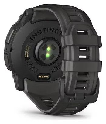 Montre GPS Garmin Instinct 3 AMOLED - 50 mm Noir avec Bracelet en Silicone Gris Charcoal – Image 5
