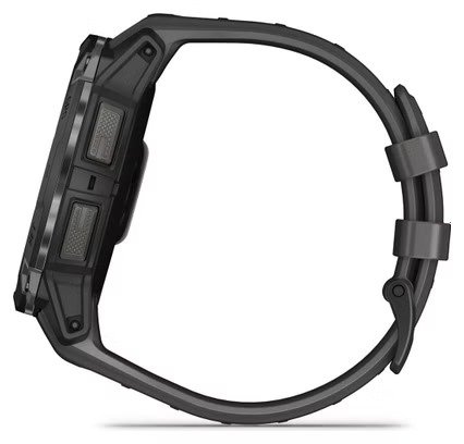 Montre GPS Garmin Instinct 3 AMOLED - 50 mm Noir avec Bracelet en Silicone Gris Charcoal – Image 6