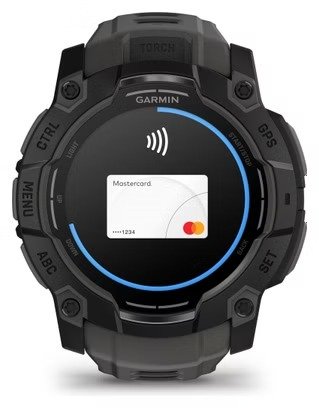 Montre GPS Garmin Instinct 3 AMOLED - 50 mm Noir avec Bracelet en Silicone Gris Charcoal – Image 10