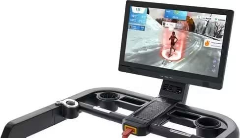 Tapis de course pliable connecté - Modèle STRIDE 8S-22 - ECHELON - Maison/Appartement - Ecran HD 22 pouces pivotant – Image 3