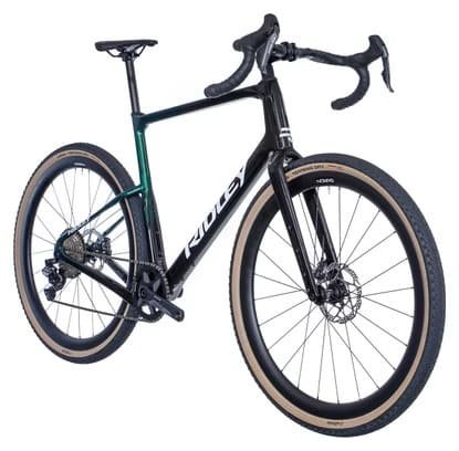 Vélo de Gravel Ridley Kanzo Adventure Shimano GRX Di2 11V 700 mm Vert Stellar Noir – Image 2