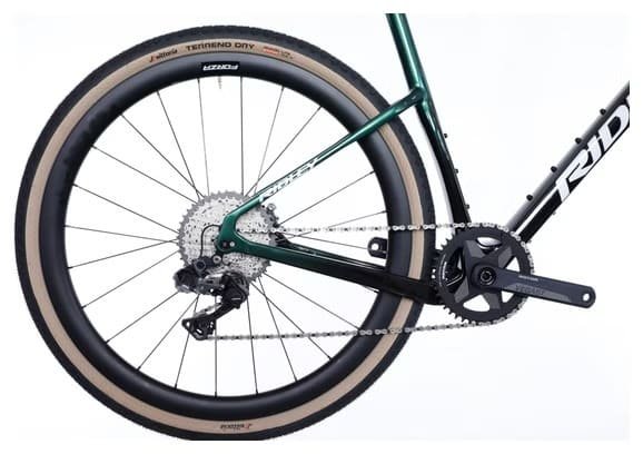 Vélo de Gravel Ridley Kanzo Adventure Shimano GRX Di2 11V 700 mm Vert Stellar Noir – Image 3