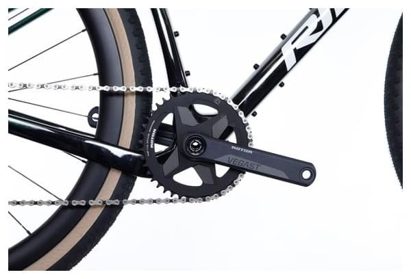 Vélo de Gravel Ridley Kanzo Adventure Shimano GRX Di2 11V 700 mm Vert Stellar Noir – Image 4