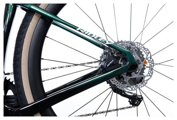 Vélo de Gravel Ridley Kanzo Adventure Shimano GRX Di2 11V 700 mm Vert Stellar Noir – Image 10