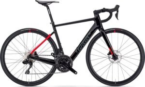 Vélo de Route Électrique Wilier Triestina Garda Hybrid Shimano 105 Di2 12V 250 Wh 700 mm Noir Rouge