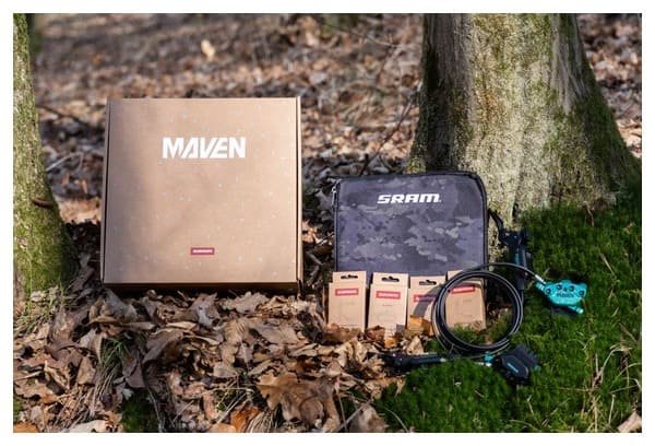 Paire de Freins à Disque Sram Maven Ultimate (Avec Disques) Vert/Noir Expert Kit – Image 2