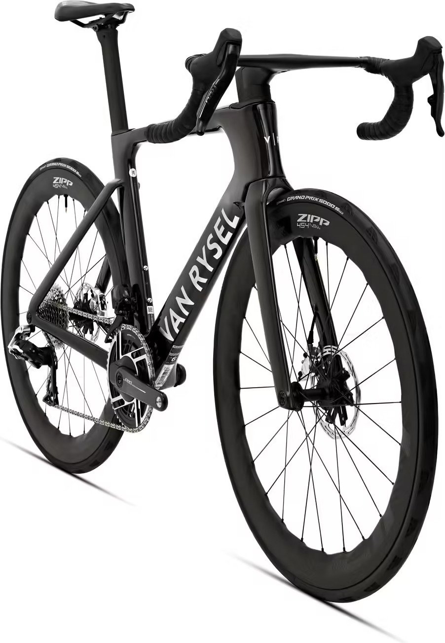 Vélo de Rout e Van Rysel RCR-F Pro Sram Red AXS 12V 700 mm Noir Carbon Raw Signature 2025 – Image 2