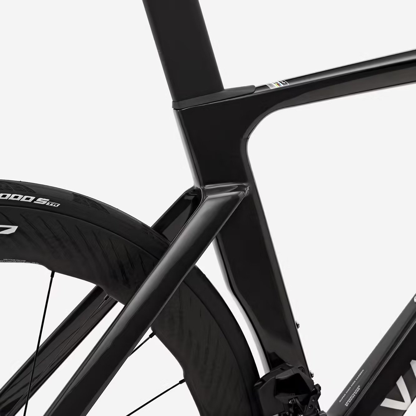 Vélo de Rout e Van Rysel RCR-F Pro Sram Red AXS 12V 700 mm Noir Carbon Raw Signature 2025 – Image 8