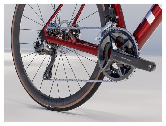 Vélo de Route Trek Madone SL 6 Shimano 105 Di2 12V 700 mm Rouge Gén. 8 – Image 6