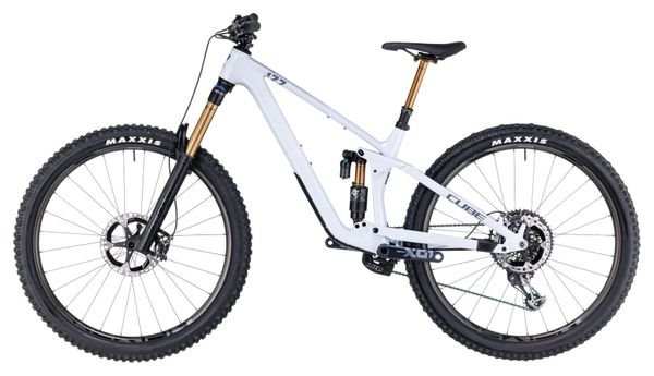 VTT Tout-Suspendu Cube Stereo One77 C:68X SLT 29 Sram X01 Eagle AXS 12V 29'' Blanc Flash – Image 4
