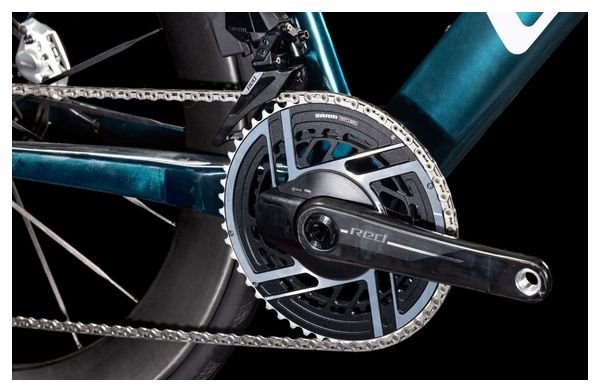 Vélo de Route Cube Litening Aero C:68X SLX Sram Red AXS 12V 700 mm Bleu Chrome 2025 – Image 8