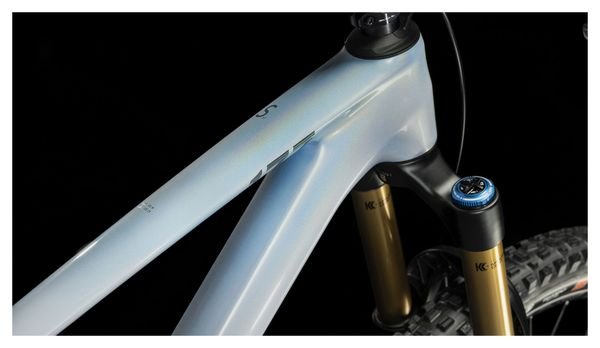 VTT Tout-Suspendu Cube Stereo One77 C:68X SLT 29 Sram X01 Eagle AXS 12V 29'' Blanc Flash – Image 7