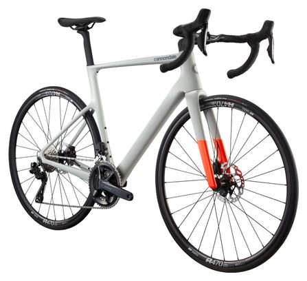 Vélo de Route Cannondale SuperSix Evo 3 Shimano 105 Di2 12V 700 mm Gris Craie – Image 2