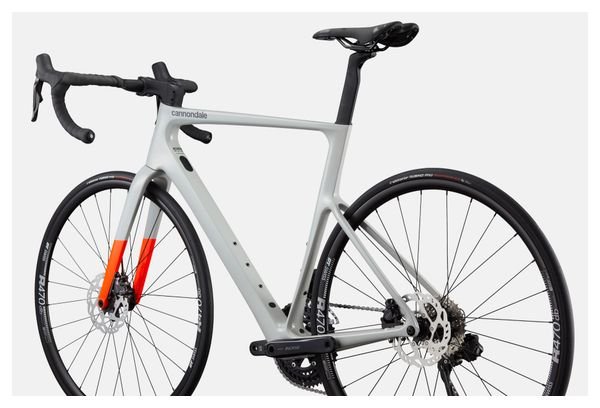 Vélo de Route Cannondale SuperSix Evo 3 Shimano 105 Di2 12V 700 mm Gris Craie – Image 3