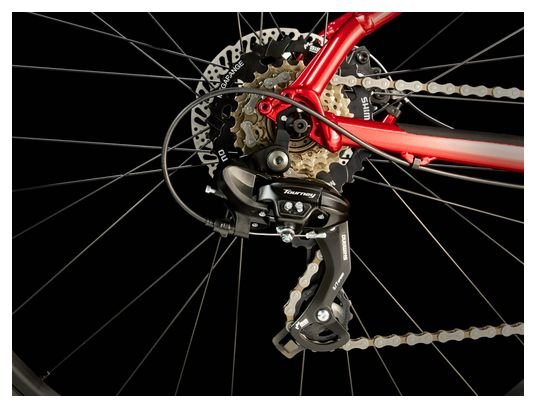 VTT Semi-Rigide Trek Marlin 4 Shimano Altus 7V 27.5'' Rouge Gén 2 – Image 3