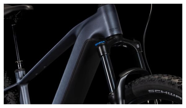 VTT Électrique Semi-Rigide Cube Reaction Hybrid Pro 800 Shimano Deore/Deore XT 12V 800 Wh 29'' Gris Metallic 2025 – Image 8