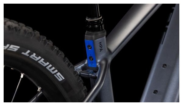 VTT Électrique Semi-Rigide Cube Reaction Hybrid Pro 800 Shimano Deore/Deore XT 12V 800 Wh 29'' Gris Metallic 2025 – Image 10