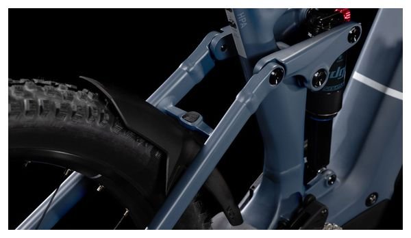 VTT Électrique Tout-Suspendu Cube Stereo Hybrid One44 Pro 800 Shimano Cues 11V 800 Wh 29'' Bleu Gris Ink 2025 – Image 10