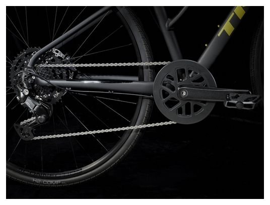 Vélo Fitness Trek FX 2 EQ Mid-step Shimano Cues 9V 700 mm Noir Gén. 4 – Image 4