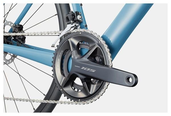 Vélo de Route Cannondale SuperSix Evo 4 Shimano 105 12V 700 mm Bleu Storm Cloud – Image 6