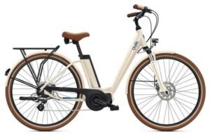 Vélo de Ville Électrique O2 Feel iVog City Up 4.1 Shimano Altus 8V 400 Wh 26'' Blanc Lin