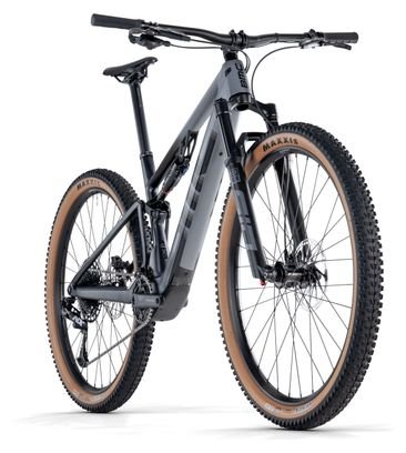 VTT Électrique Tout-Suspendu BMC Fourstroke AMP LT Three Sram NX Eagle 12V 360 Wh 29'' Gris Iron Noir 2024 – Image 2