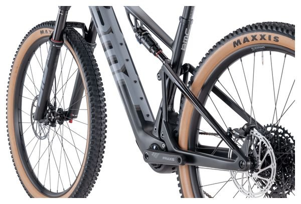 VTT Électrique Tout-Suspendu BMC Fourstroke AMP LT Three Sram NX Eagle 12V 360 Wh 29'' Gris Iron Noir 2024 – Image 8