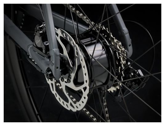 Vélo de Route Electrique Trek Domane+ AL 5 Shimano 105 12V 250Wh 700mm Gris – Image 4