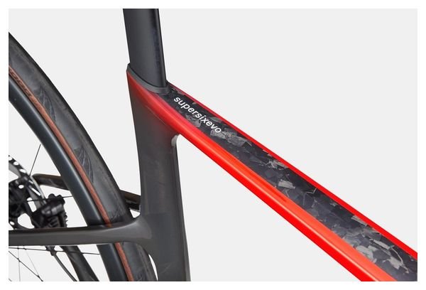 Vélo de Route Cannondale SuperSix Evo Hi-Mod 2 Shimano Ultegra Di2 12V 700 mm Rouge Rally – Image 5