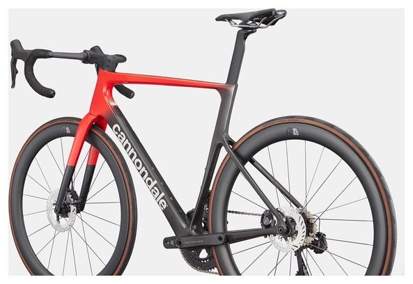 Vélo de Route Cannondale SuperSix Evo Hi-Mod 2 Shimano Ultegra Di2 12V 700 mm Rouge Rally – Image 9
