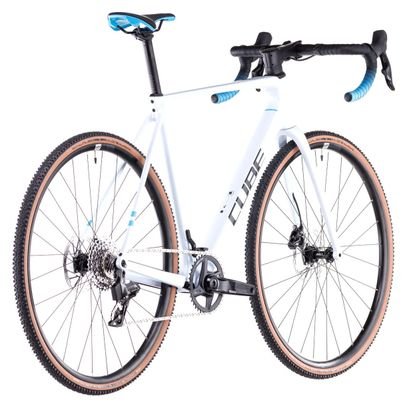 Vélo de Cyclocross Cube Cross Race C:62 Race Sram Rival XPLR eTap AXS 12V 700 mm Blanc Polar 2025 – Image 6