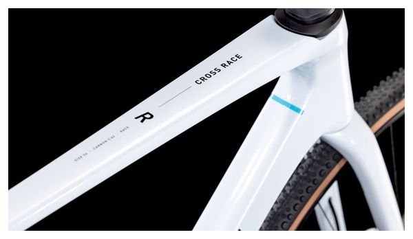 Vélo de Cyclocross Cube Cross Race C:62 Race Sram Rival XPLR eTap AXS 12V 700 mm Blanc Polar 2025 – Image 7