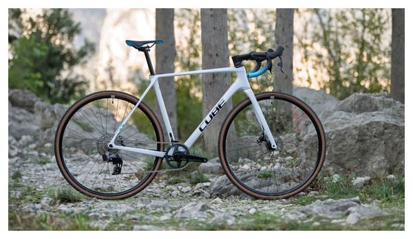 Vélo de Cyclocross Cube Cross Race C:62 Race Sram Rival XPLR eTap AXS 12V 700 mm Blanc Polar 2025 – Image 10