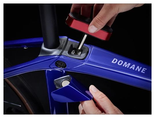 Vélo de Route Trek Domane SL 6 Shimano 105 Di2 12V 700 mm Bleu Hex – Image 8