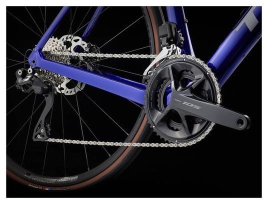 Vélo de Route Trek Domane SL 6 Shimano 105 Di2 12V 700 mm Bleu Hex – Image 10