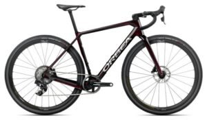 Vélo de Gravel Orbea Terra M21eTEAM 1X Sram Force XPLR eTap AXS 12V 700 mm Rouge Wine Carbon View 2025