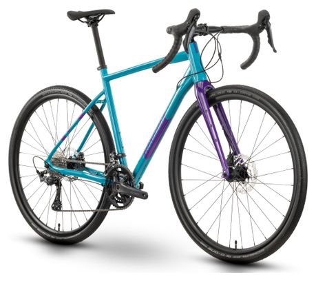 Vélo de Gravel Raymon Territ Pro Shimano GRX 11V 700 mm Bleu 2025 – Image 2
