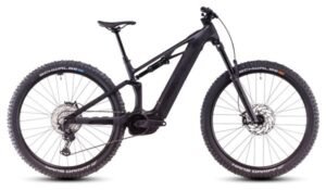 VTT Électrique Tout-Suspendu Cube Stereo Hybrid One44 HPC Race 800 Shimano Deore XT 12V 800 Wh 27.5'' Noir Blackline 2025
