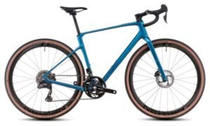 Vélo de Gravel Cube Nuroad C:62 Race Shimano GRX Di2 12V 700 mm Bleu Mineral Teal 2025