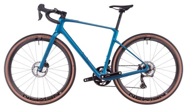 Vélo de Gravel Cube Nuroad C:62 Race Shimano GRX Di2 12V 700 mm Bleu Mineral Teal 2025 – Image 4