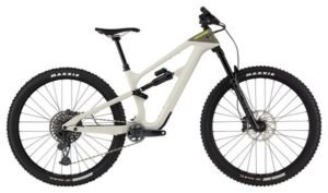 VTT Tout Suspendu Cannondale Habit Carbon LT 1 Sram GX Eagle 12V 29'' Blanc
