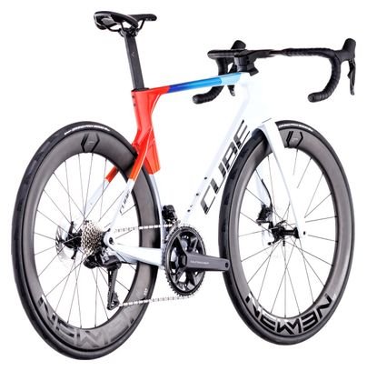 Vélo de Route Cube Litening Aero C:68X Race Shimano Ultegra Di2 12V 700 mm Blanc Bleu Rouge Teamline 2025 – Image 6