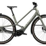 Vélo de Ville Électrique Orbea Diem 20 Shimano Nexus Inter-5 5V Courroie 630 Wh 700 mm Vert Gris Spaceship 2025