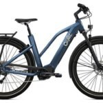 VTC Électrique O2 Feel Vern Urban Power 7.2 Shimano Alivio 9V 720 Wh 27.5'' Bleu Austral