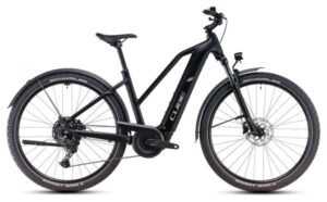 VTC Électrique Cube Nuride Hybrid Pro 800 Allroad Trapeze Shimano Cues 10V 800 Wh 29'' Noir 2025